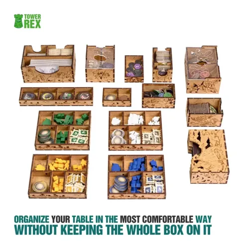 Органайзер для настільної гри Подорож Дарвіна (Organizer for boardgame Darwin’s Journey)