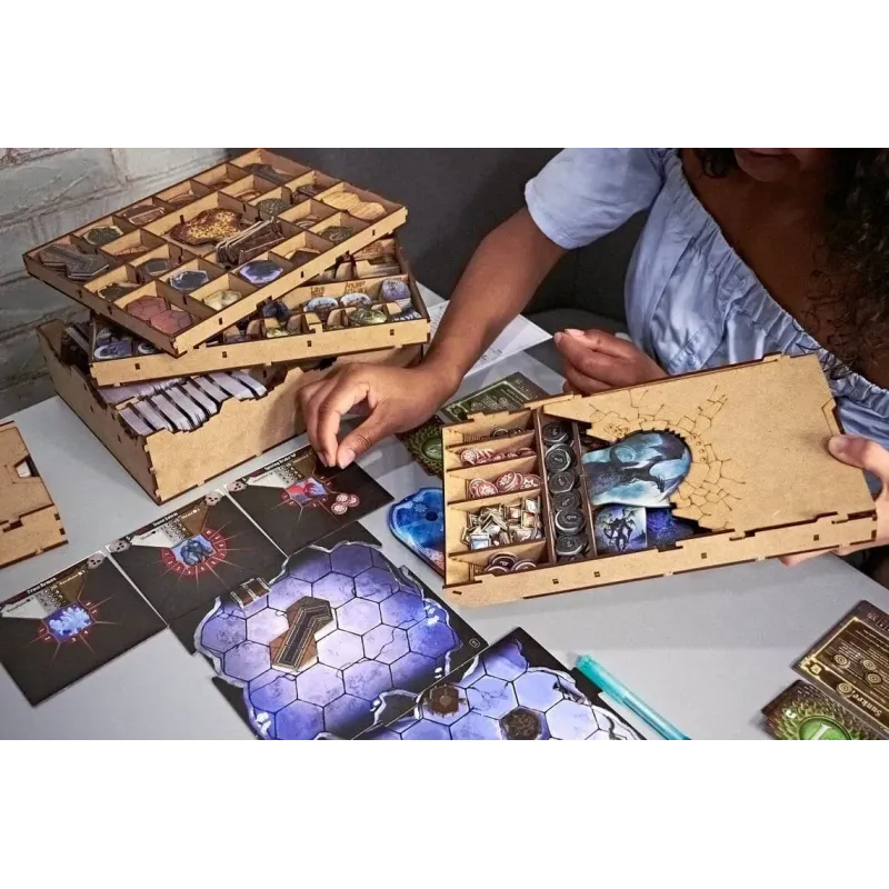 Органайзер для настільної гри Ґлумгевен + Забуті кола (Organizer for boardgame Gloomhaven + Forgotten Circles)
