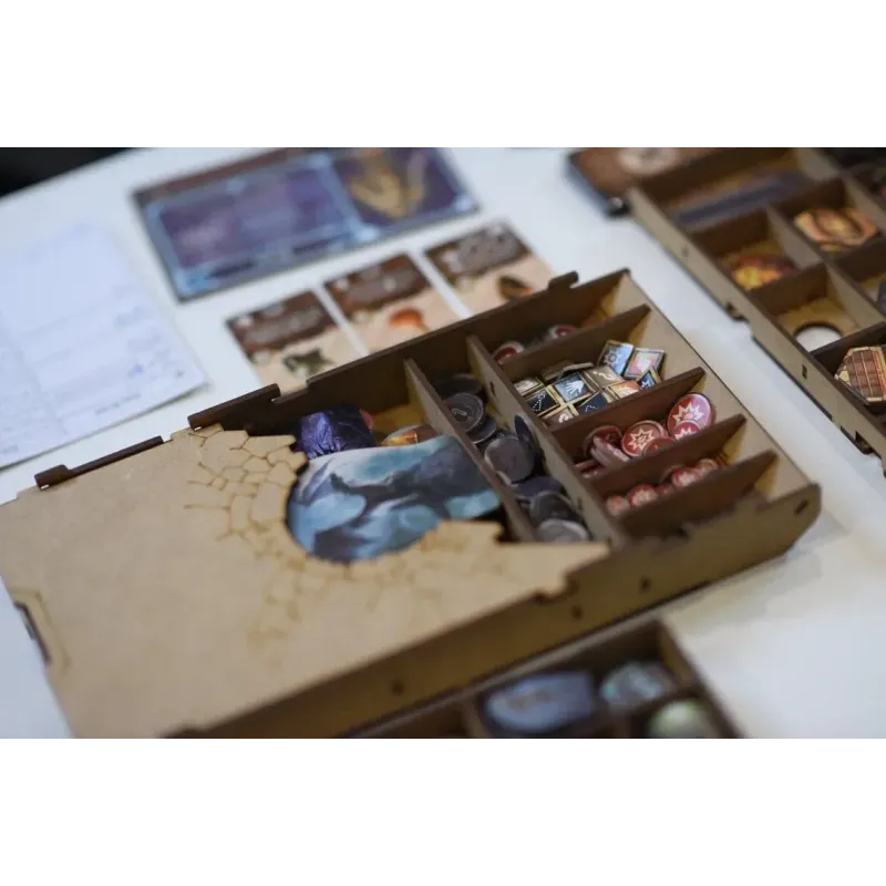 Органайзер для настільної гри Ґлумгевен + Забуті кола (Organizer for boardgame Gloomhaven + Forgotten Circles)