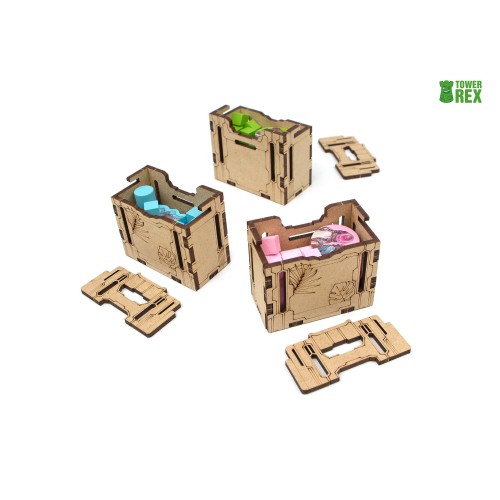 Органайзер для настільної гри Жадібний корабель (Organizer for boardgame Hoarder's Ship Excavation Earth)