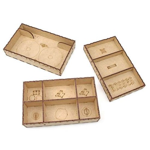 Органайзер для настільної гри Ґлумгевен: Щелепи лева v2 (Organizer for boardgame Gloomhaven: Jaws of the Lion v2)