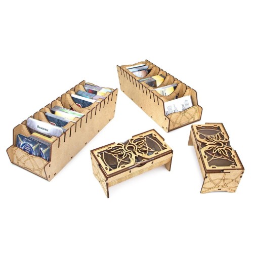 Органайзер для настільної гри Місто магів (Organizer for boardgame Breachmage's Haven v2)