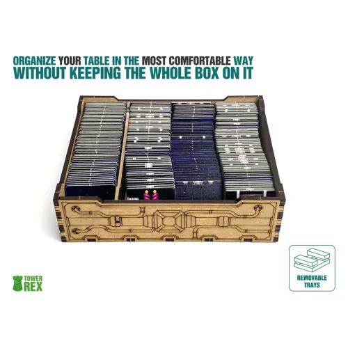 Органайзер для настільної гри Космобійники (Organizer for boardgame Space Trucker's Bay Galaxy Trucker)