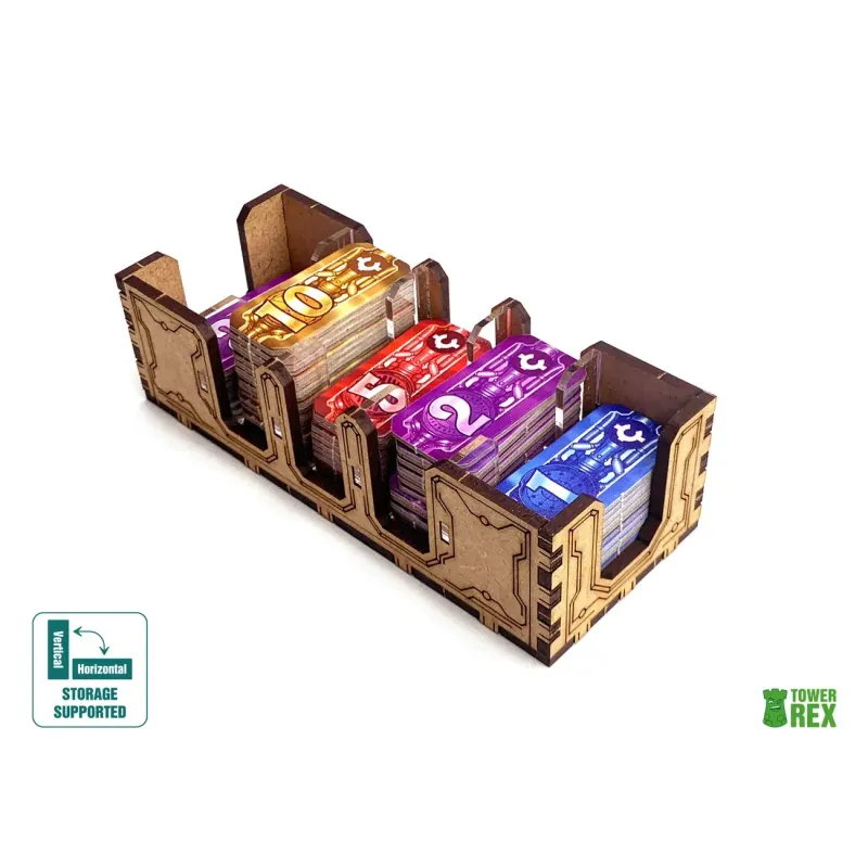 Органайзер для настільної гри Космобійники (Organizer for boardgame Space Trucker's Bay Galaxy Trucker)
