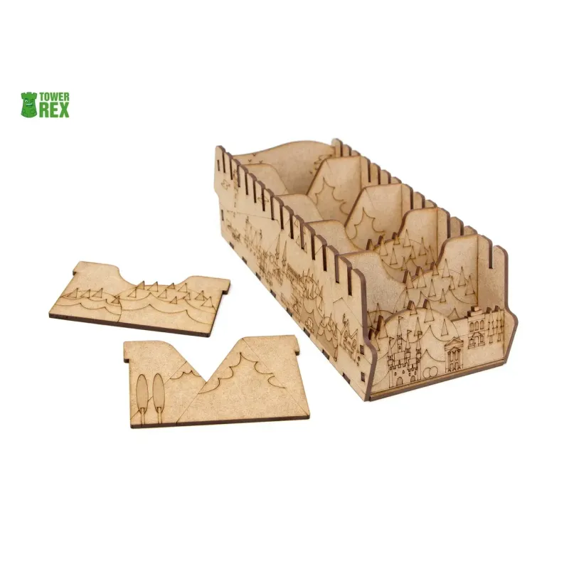 Органайзер для настольной игры «Мачи Коро» + дополнения (Organizer for boardgame Machi Koro + expansions)