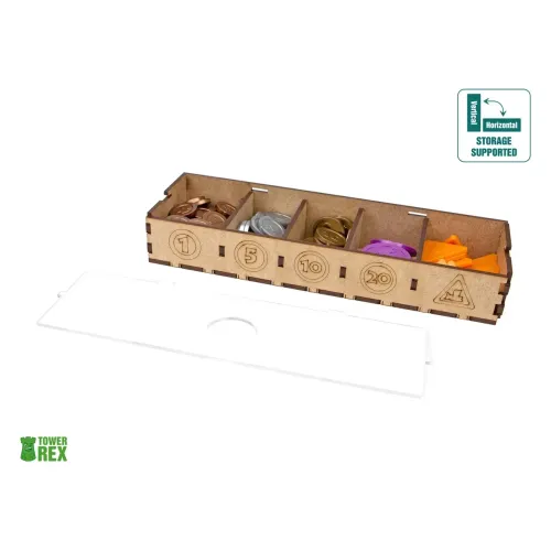Органайзер для настольной игры «Мачи Коро» + дополнения (Organizer for boardgame Machi Koro + expansions)