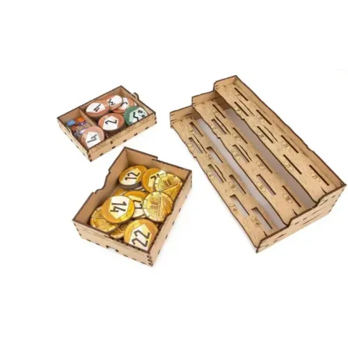 Органайзер для настольной игры «Сундук Эльваланду Нидавелир» (Organizer for boardgame Elvaland's Chest Nidavellir)