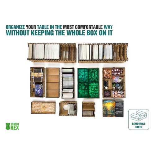 Органайзер для настольной игры «Тайны Аркхема» (Organizer for boardgame Arkham Mysteries Arkham Horror 3rd Edition Expansions)