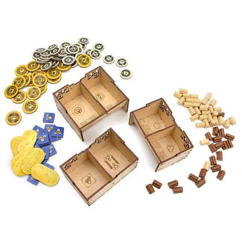 Органайзер для настільної гри Майстерня Едо (Organizer for boardgame Edo Artisan’s Shop)