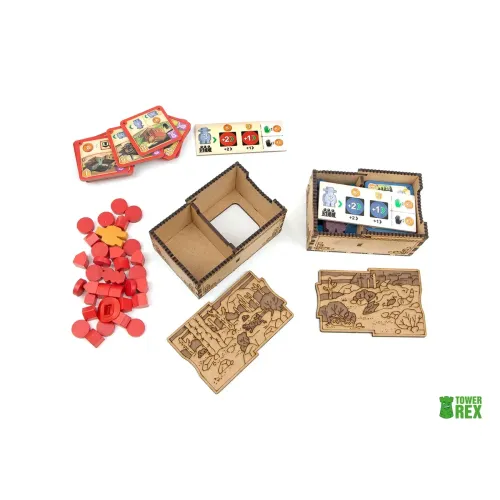 Органайзер для настольной игры «Ранчо ковбоя» (Organizer for boardgame Cowboy's Ranch Great Western Trail 2nd Edition + Exp)