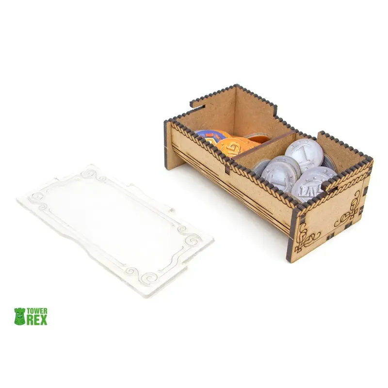 Органайзер для настільної гри Ранчо ковбоя (Organizer for boardgame Cowboy's Ranch Great Western Trail 2nd Edition + Exp)