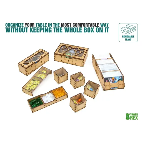 Органайзер для настольной игры Подводные города» + дополнения (Organizer for boardgame Underwater Cities + expansions)