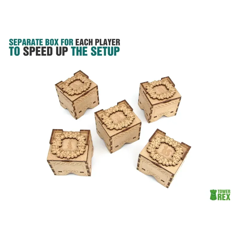 Органайзер для настольной игры «Лесной уют» (Organizer for boardgame Creature Comforts)