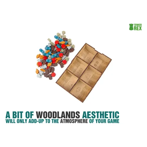 Органайзер для настільної гри Лісовий затишок (Organizer for boardgame Creature Comforts)