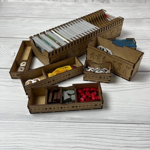 Органайзер для настільної гри Перші люди (Organizer for boardgame First Human's Paleo + Exp)