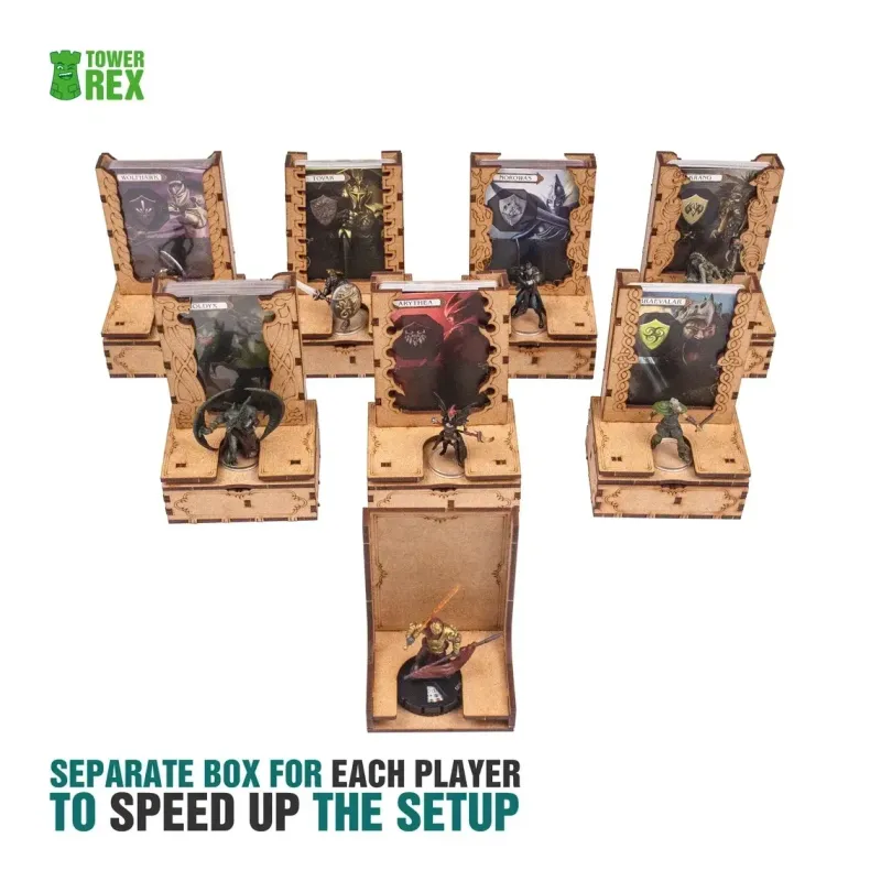 Органайзер для настольной игры «Рыцарь-Маг» (Organizer for boardgame Mage Knight Ultimate Edition)