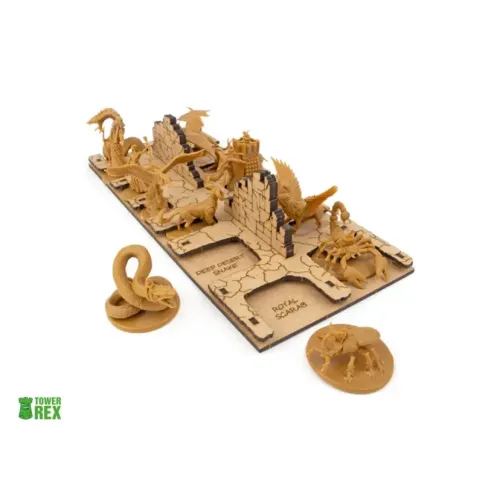 Органайзер для настільної гри Кемет Кров і пісок + доповнення (Organizer for boardgame Kemet + Exp)