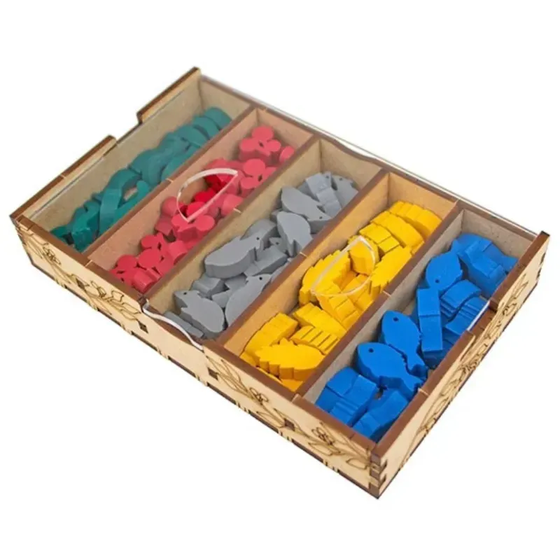 Органайзер для настільної гри Крила Птахи Азії (Organizer for boardgame Wingspan Asia Expansion)