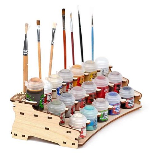 Подставка для красок и кисточек (Paint Holder)