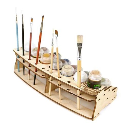 Подставка для красок и кисточек (Paint Holder)