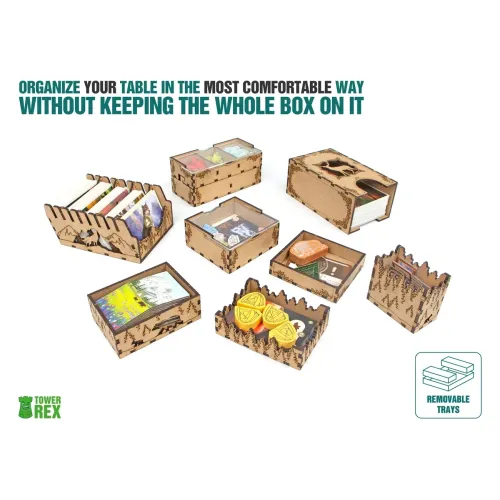 Органайзер для настольной игры «Прогулки по парку» + дополнения (Organizer for boardgame Park Hiker's + Expansions)