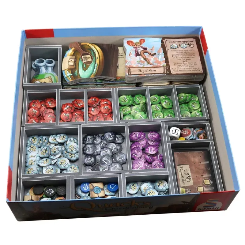 Органайзер для настольной игры Кваки из Кведлинбурга (Organizer for boardgame The Quacks of Quedlinburg)