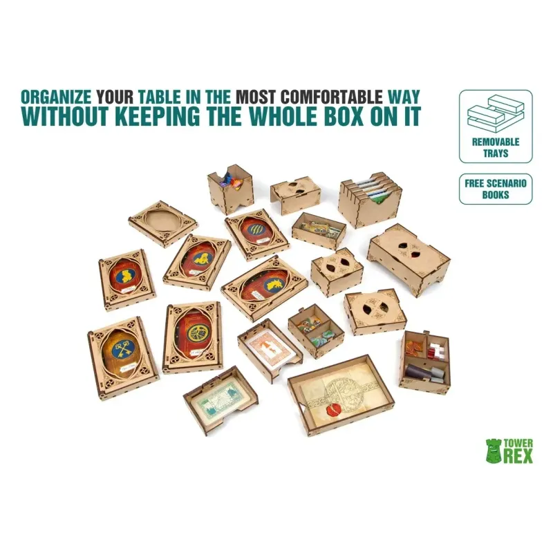 Органайзер для настільної гри Ольтре Фортеця Рейнджера (Organizer for boardgame Ranger's Stronghold Oltree)