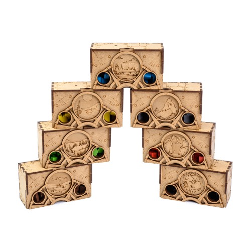 Органайзер для настольной игры Эпоха инноваций (Organizer for boardgame Age of Innovation)