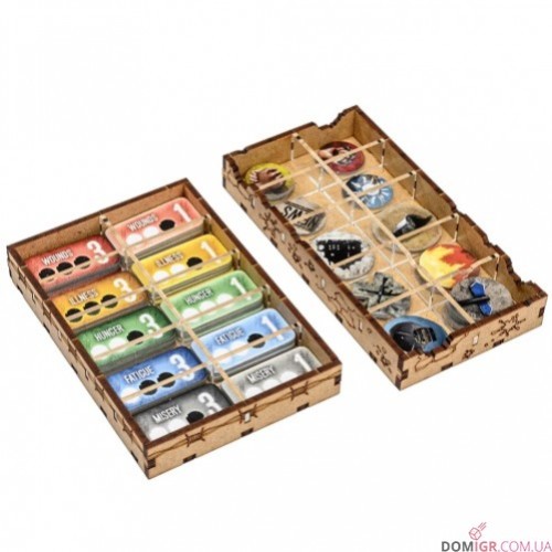 Органайзер для настольной игры Это моя война» + дополнения (Organizer for boardgame This War of Mine + expansions)