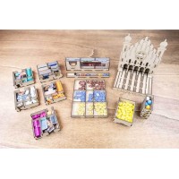 Органайзер для настольной игры «Создатель автоматонов» (Organizer for boardgame Automaton Maker's Golem)