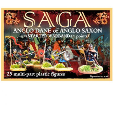 Набір мініатюр до гри SAGA Plastic Saxon (Anglo-Dane) Starter Army (4 points)