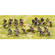 Набір мініатюр до гри SAGA Plastic Saxon (Anglo-Dane) Starter Army (4 points)