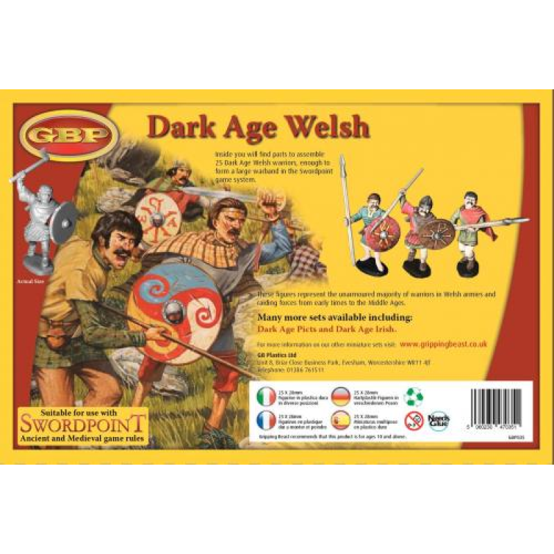 Набір мініатюр gripping Beast (SAGA) Dark Age Welsh