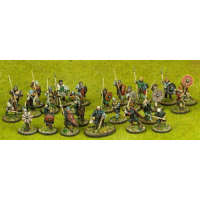Набір мініатюр до гри SAGA Anglo-Danish Warband Starter (4 points)