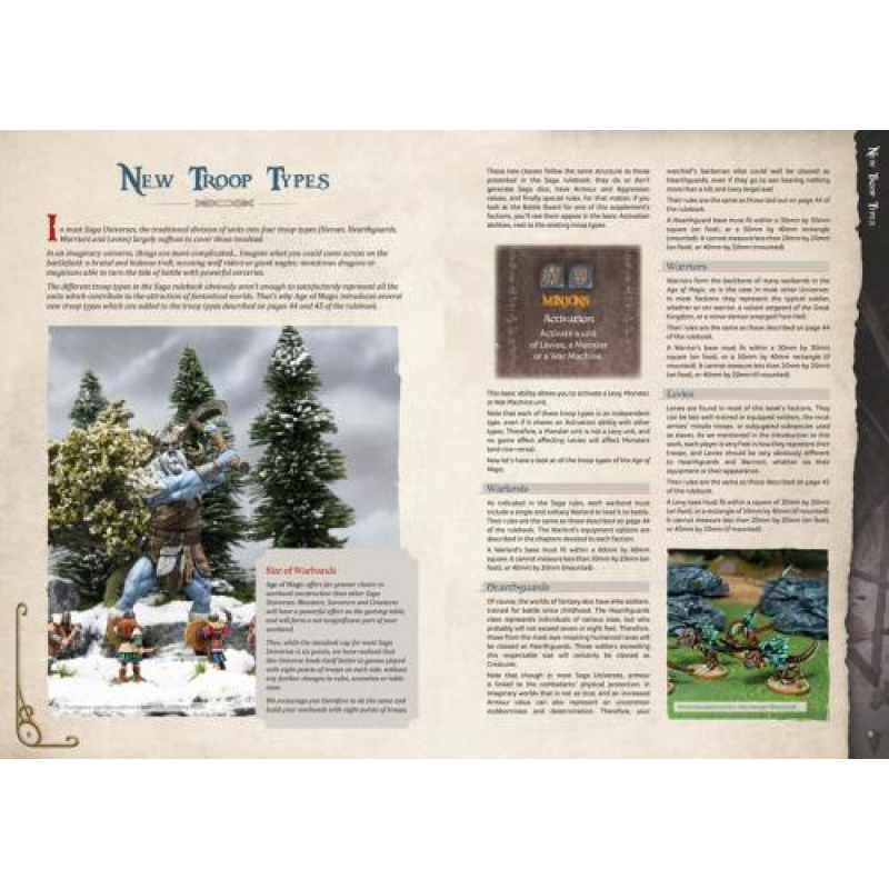 Книга правил Gripping Beast SAGA Age of Magic