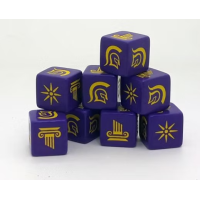 Гральна куби до гри SAGA Hellenic Dice - Graeculi (Greek)
