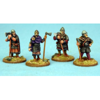 Мініатюри Gripping Beast (SAGA) Anglo-Danish Huscarls (Axes) (Hearthguard) (Standing)