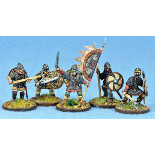 Набір мініатюр до гри SAGA Viking Hirdmen
