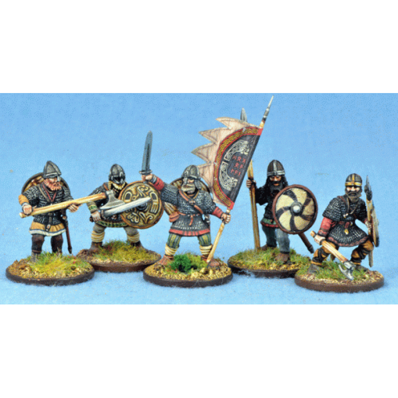 Набір мініатюр до гри SAGA Viking Hirdmen