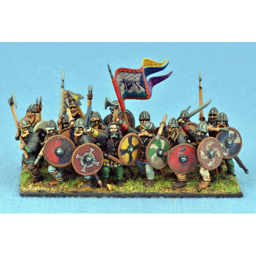 Набір мініатюр до гри SAGA Viking Hirdmen