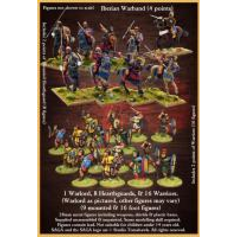Набір мініатюр Gripping Beast (SAGA) Iberian Starter Warband (4 points)