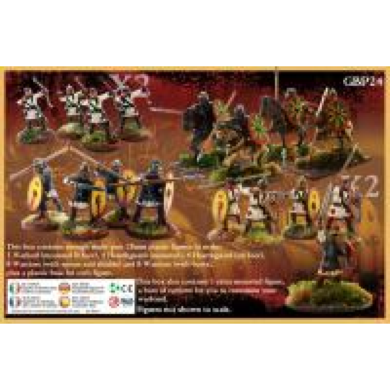 Набір мініатюр Gripping Beast (SAGA) Plastic Late Roman Starter Army (4 points)