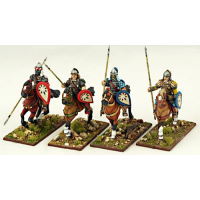 Набір мініатюр Gripping Beast (SAGA) Byzantine Kavallaroi Mounted (Hearthguard) (Spears)
