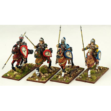 Набір мініатюр Gripping Beast (SAGA) Byzantine Kavallaroi Mounted (Hearthguard) (Spears)