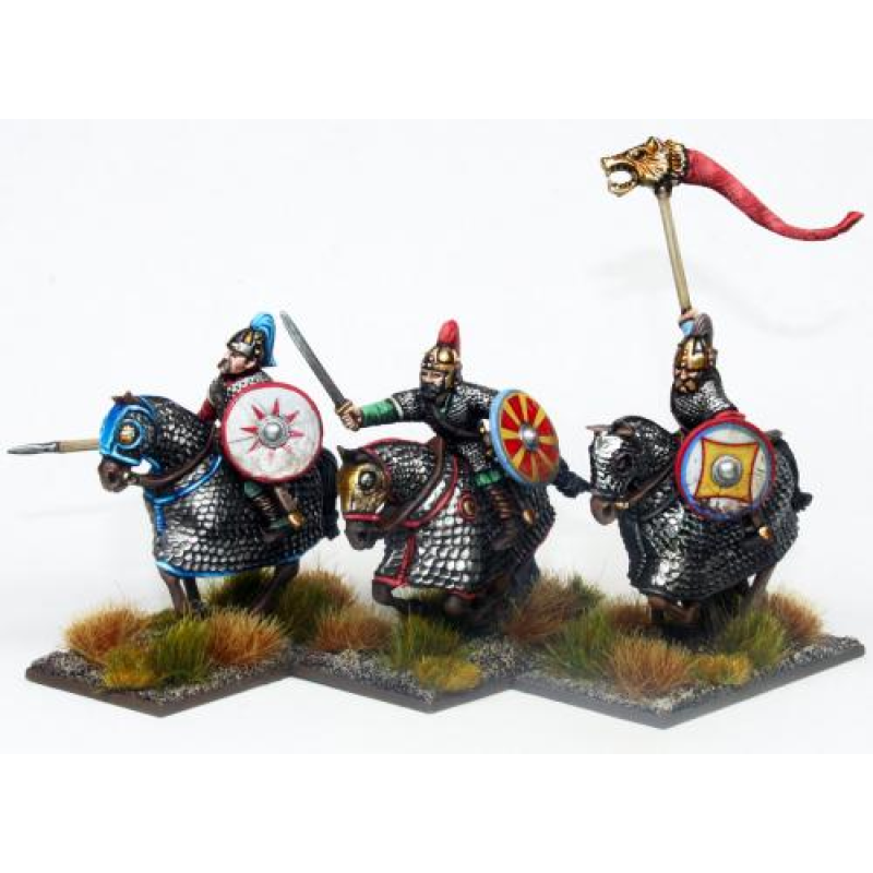 Набір мініатюр Gripping Beast (SAGA) Goth Elite Cavalry (Cataphracts)