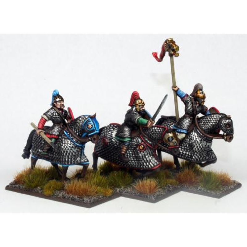 Набір мініатюр Gripping Beast (SAGA) Goth Elite Cavalry (Cataphracts)