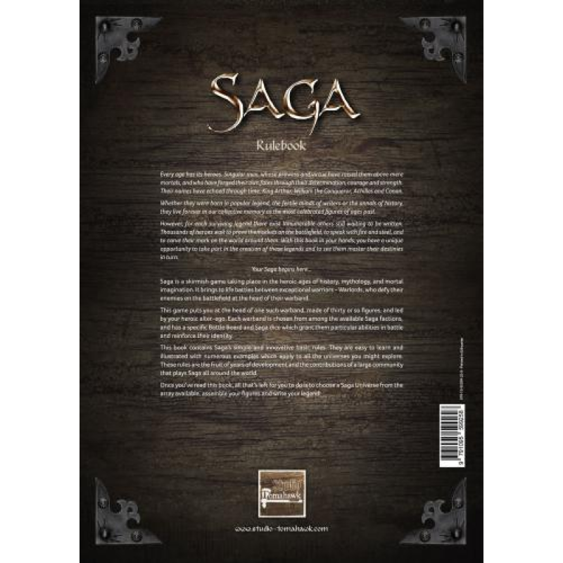 Книга правил до гри SAGA 2 Rulebook (ENG)