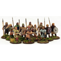Набір мініатюр Griiping Beast (SAGA) Anglo-Saxon Geburs (Levy) (Spears & Shield)