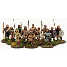 Набір мініатюр Griiping Beast (SAGA) Anglo-Saxon Geburs (Levy) (Spears & Shield)