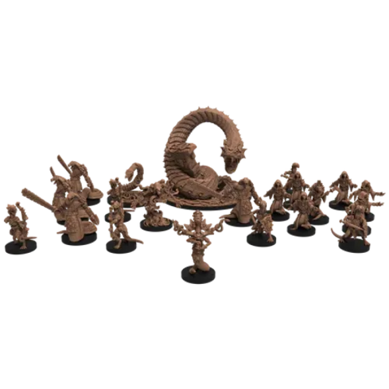 Настольная игра НАСТОЛЬНАЯ ИГРА Steamforged Games «Epic Encounters: Chamber of the Serpent Folk»